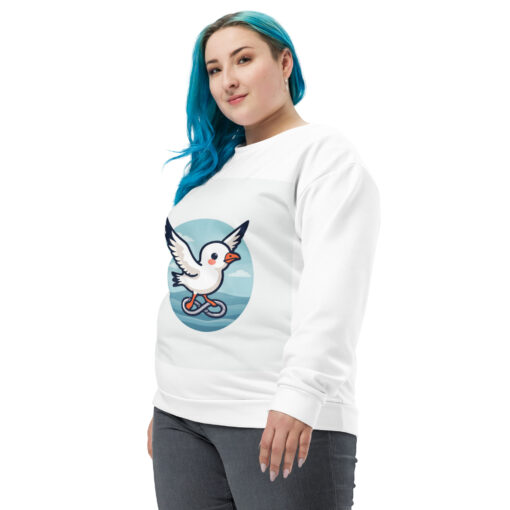 All-Over Print Recycled Unisex Sweatshirt-OFFICIAL - Image 3