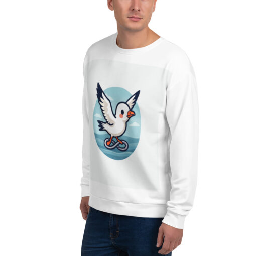All-Over Print Recycled Unisex Sweatshirt-OFFICIAL - Image 4
