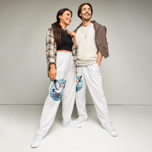 Wide-leg joggers‑OFFICIAL