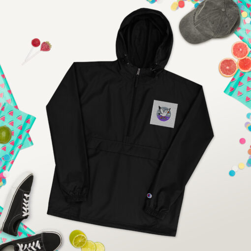 Embroidered Champion Packable Jacket-OFFICIAL - Image 4