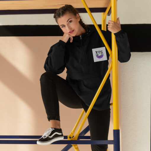 Embroidered Champion Packable Jacket-OFFICIAL