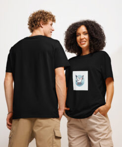 Unisex organic ribbed neck t-shirt-OFFICIAL
