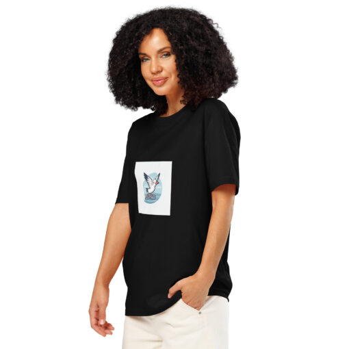 Unisex organic ribbed neck t-shirt-OFFICIAL - Image 2