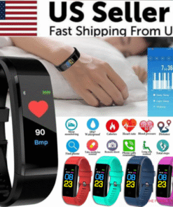 Fitness Smart Watch Activity Tracker Heart Rate For Women Men Oxygen