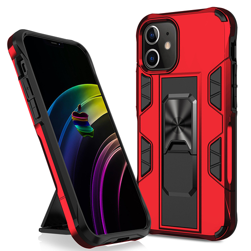 Military Grade Armor Protection Stand Magnetic Feature Case for iPhone - Image 3