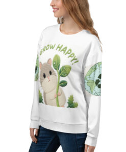 All-Over Print Recycled Unisex Sweatshirt-OFFICIAL
