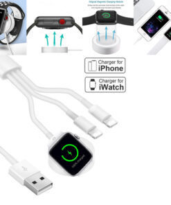 3 in 1 Wireless Charger Quick Charger USB Cable
