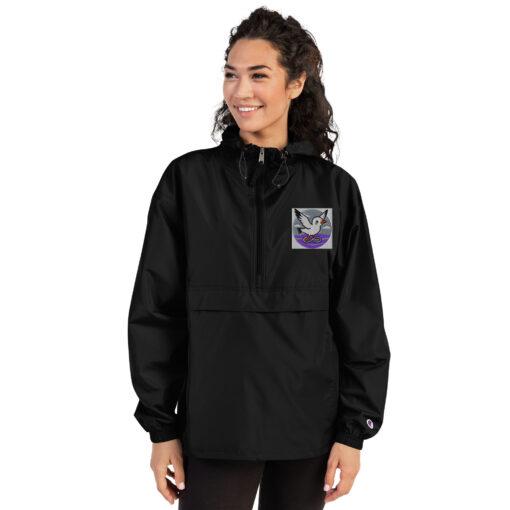 Embroidered Champion Packable Jacket-OFFICIAL - Image 2