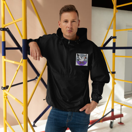 Embroidered Champion Packable Jacket-OFFICIAL