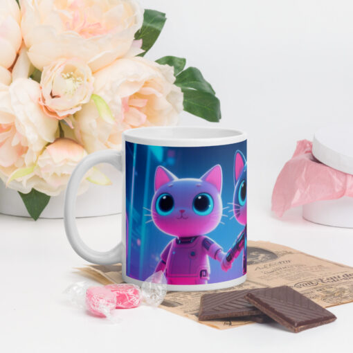 White glossy mug‑OFFICIAL