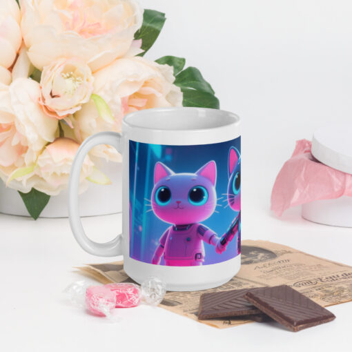 White glossy mug‑OFFICIAL - Image 3